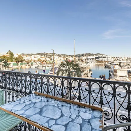 Апартаменты L'honorat Vue Et Port, A Cote Des Plages Du Midi Et Proche Du Palais *