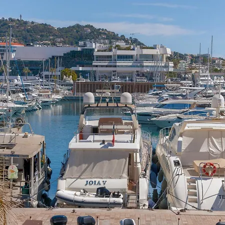 L'honorat Vue Et Port, A Cote Des Plages Du Midi Et Proche Du Palais Cannes